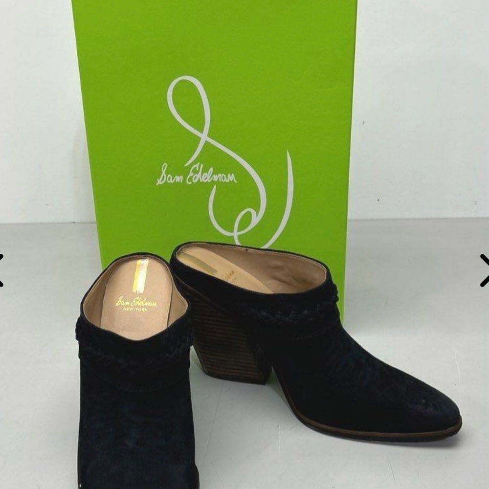 Sam Edelman Women's Black Mules